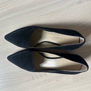 Enzo Angiolini Black Pointed Flats